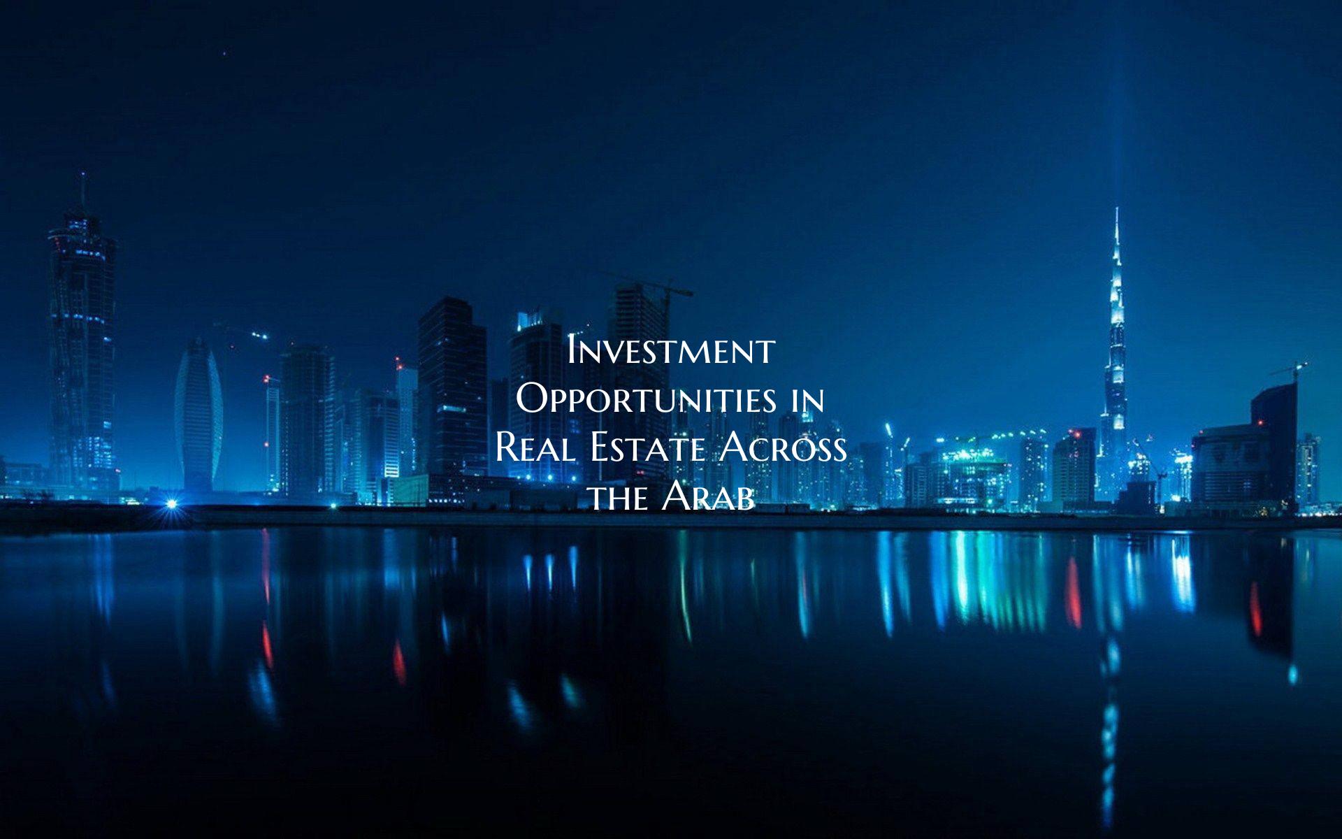 Investment Opportunities in Real Estate Across the...