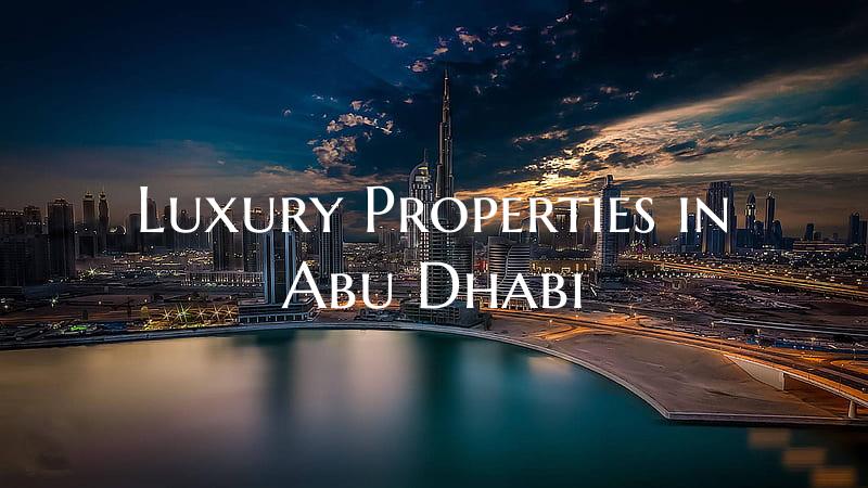 Luxury Properties in Abu Dhabi